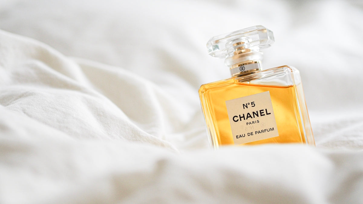 a bottle of perfume
